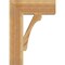 Ekena Millwork Legacy Block Rough Sawn Bracket, Western Red Cedar, 6"W x 20"D x 28"H BKT06X20X28LEC05RWR - alternate 2